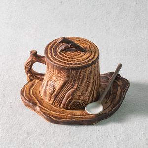 Handmade Stoneware Coffee Mug With Personalized Coffee Mug With Handle