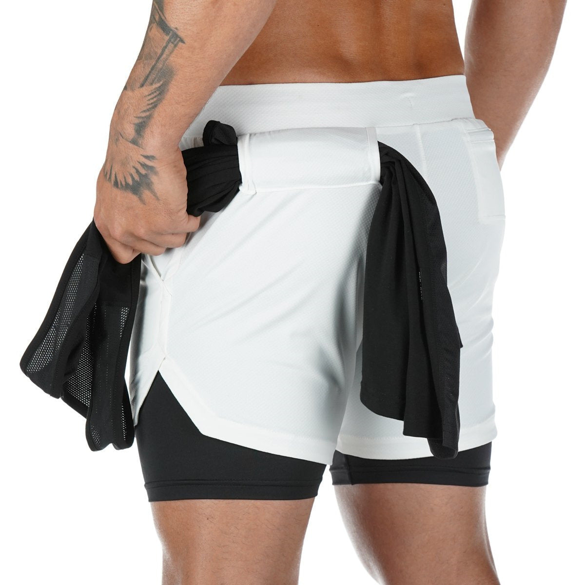 Quick-Drying Squat Exercise Fitness Shorts Men's Beach Pants