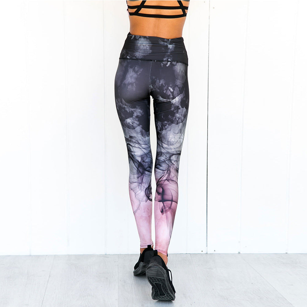 Sport stretch pants Women Yoga Gym suit Tops Leggings