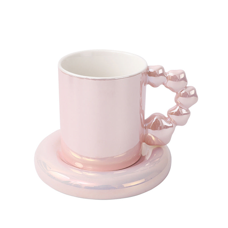 Star Handle Ceramic Coffee Cup