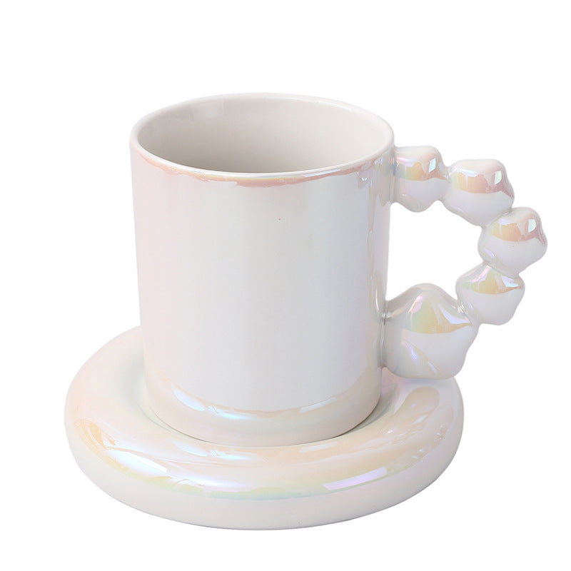 Star Handle Ceramic Coffee Cup