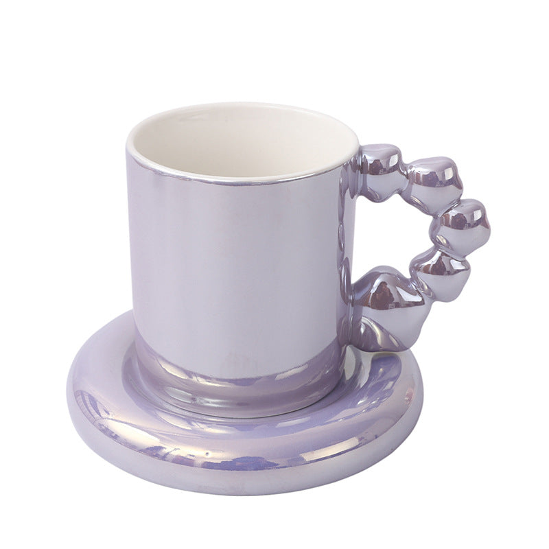 Star Handle Ceramic Coffee Cup